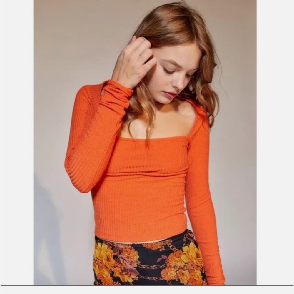 NWT URBAN OUTFITTERS Orla square neck top